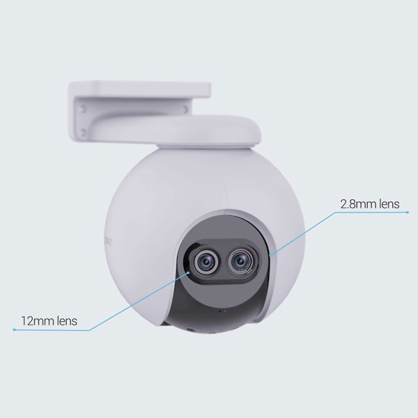 Camera wifi xoay ngoài trời EZVIZ C8PF 2mp ( 2 ống kính )