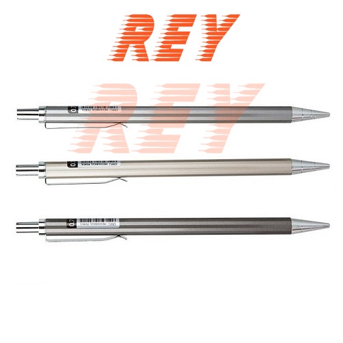Bút chì bấm thân kim loại deli ngòi 0.7mm 6491