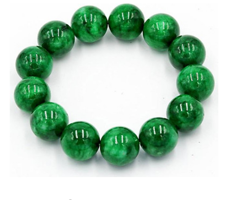 [HCM]Vòng chuỗi ngọc cẩm thạch tự nhiên hợp cho cả nam -nữ ( hình chụp thật 100%) 9 ly