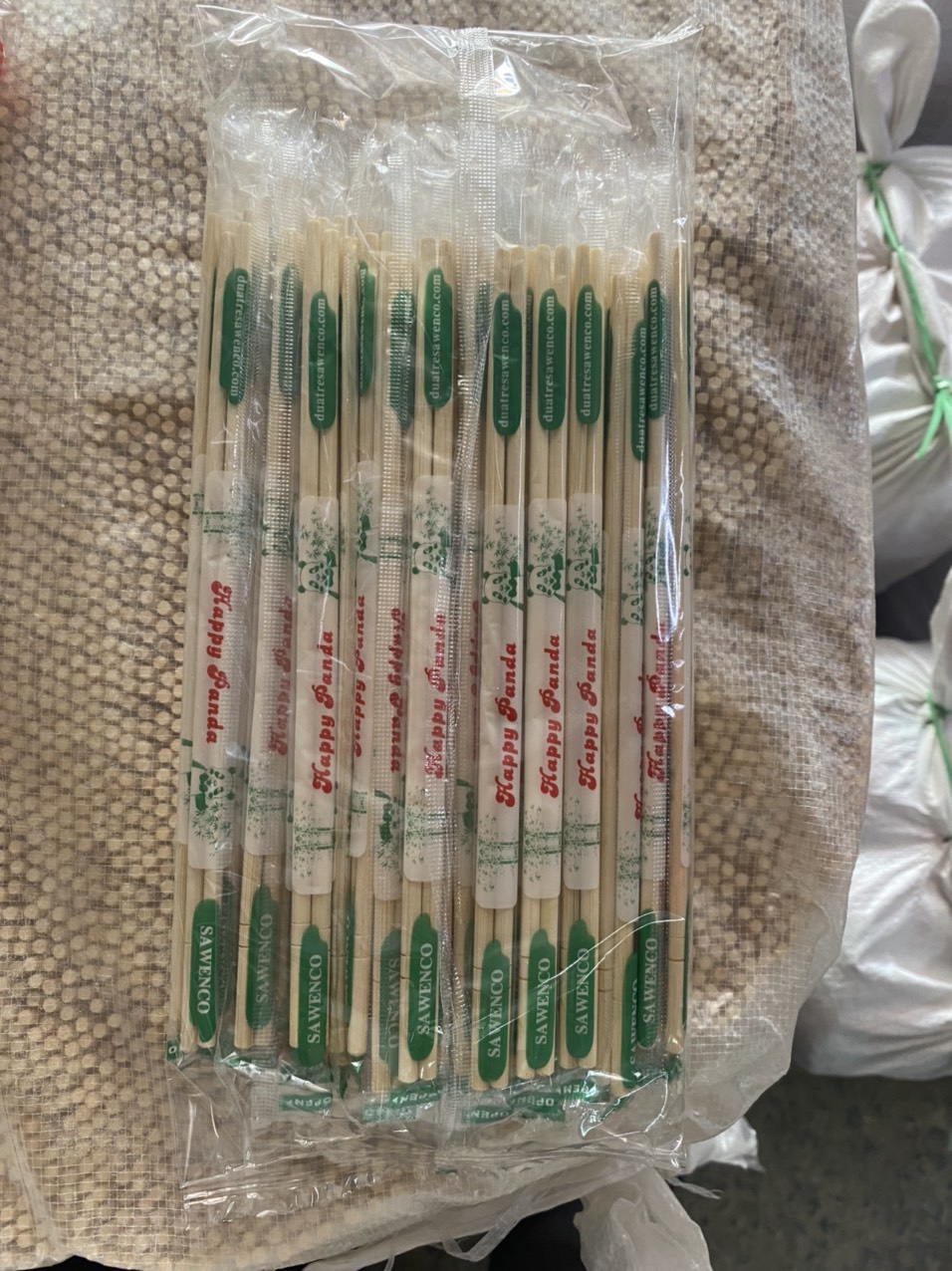Set 50 đôi Đũa tre dùng 1 lần SAWENCO
