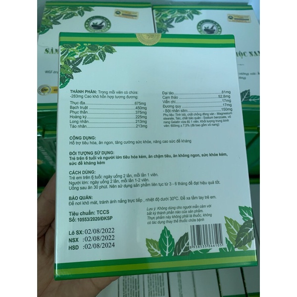 [CHÍNH HÃNG] Sâm Bổ Kiện Thảo Mộc Nam - TĂNG CÂN HIỆU QUẢ