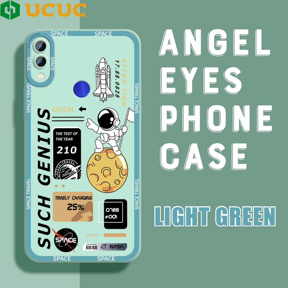 UCUC Case For Xiaomi Redmi Note 7 Note7 Pro Note 8 Pro redmi note8 Phone Case Cartoon Space Astronaut Soft Rubber Cellphone New Full Cover Camera Protection Shockproof Case