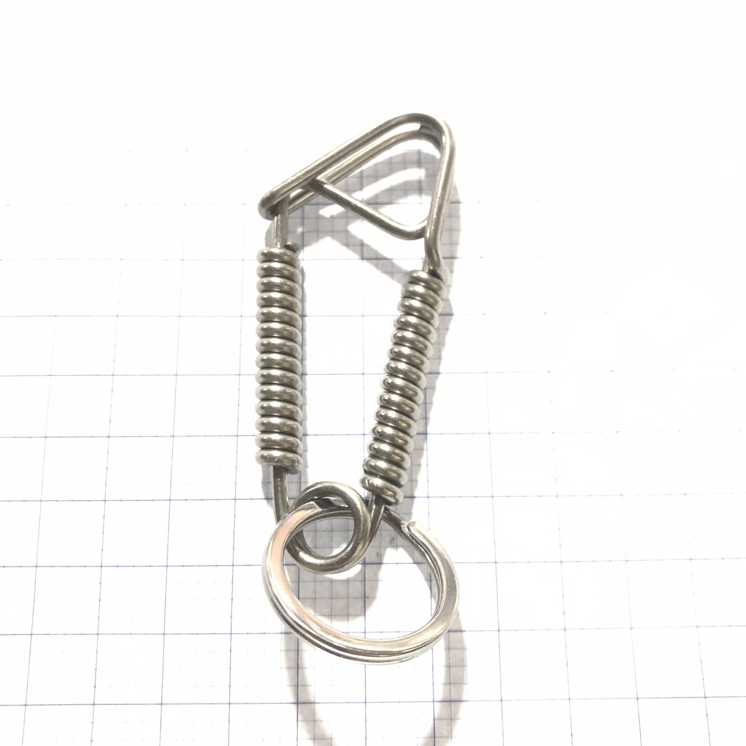 Móc khóa Inox 304 uốn kiểu