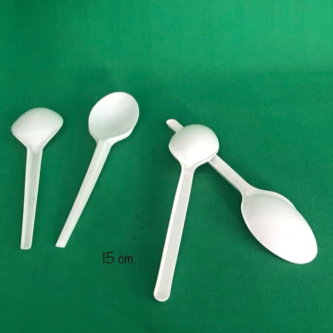 500 CÁI MUỖNG NHỰA TRẮNG