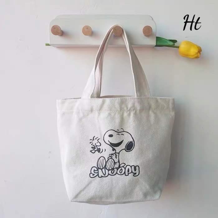 [Túi tote] Túi Snoopy vỗ tay HTH1120