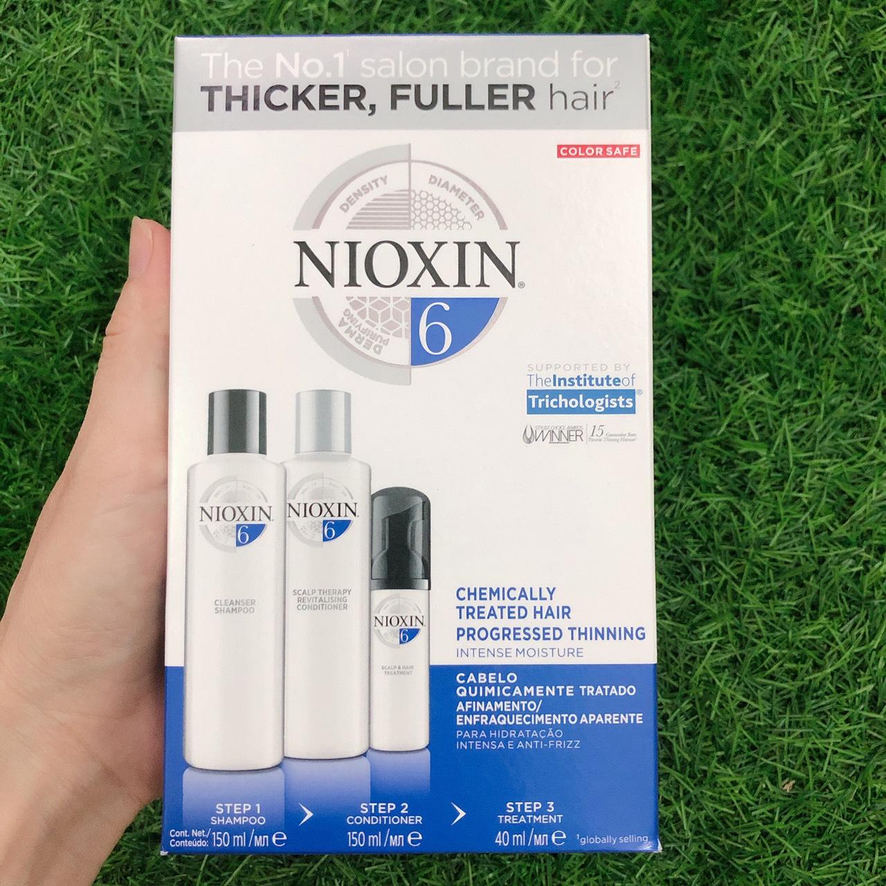 [HCM]CHỐNG RỤNG TÓC NIOXIN SYSTEM 6 CLEANSER KIT 150ML