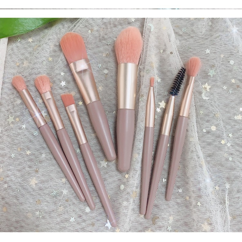 Set 8 Cây Cọ Trang Điểm Siêu Xinh