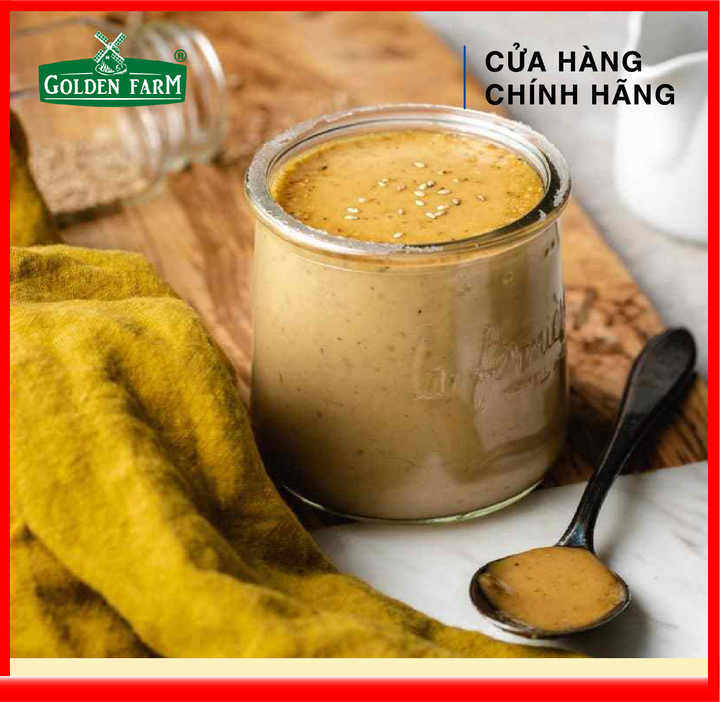 [Phù hợp ăn kiê.ng] Sốt Salad Mè Rang Golden Farm