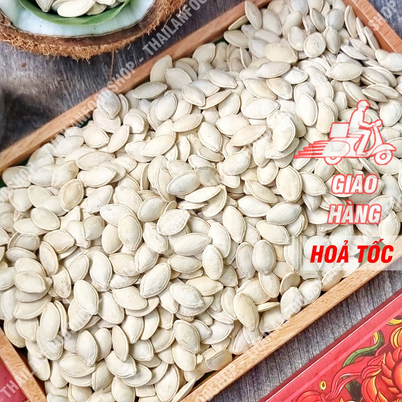 Hạt Bí Ngô Rang Tay Duy Ký - Lon 350Gr