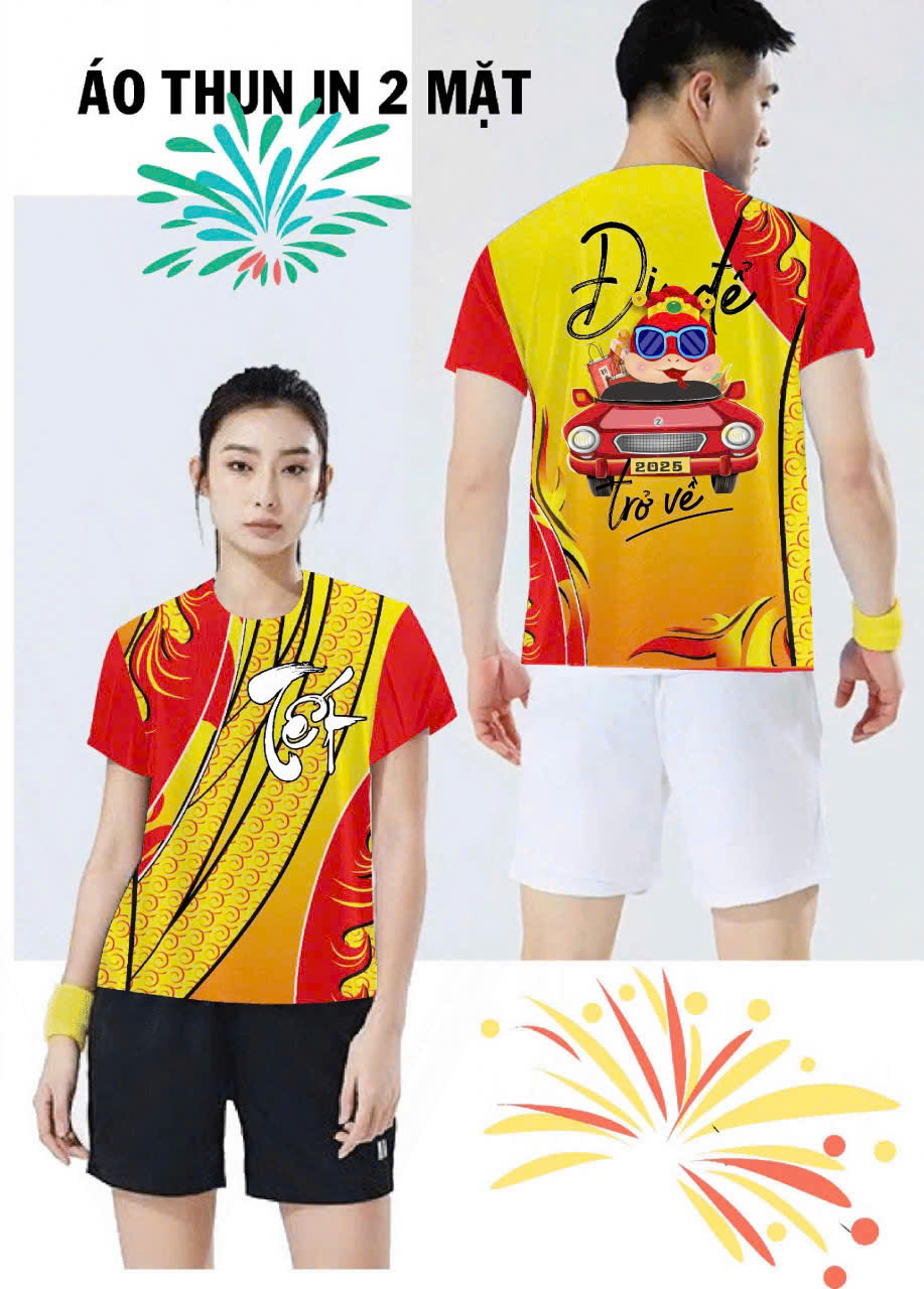 ÁO THUN TẾT 2025 THIẾT KẾ TẠI SHOP - DX3