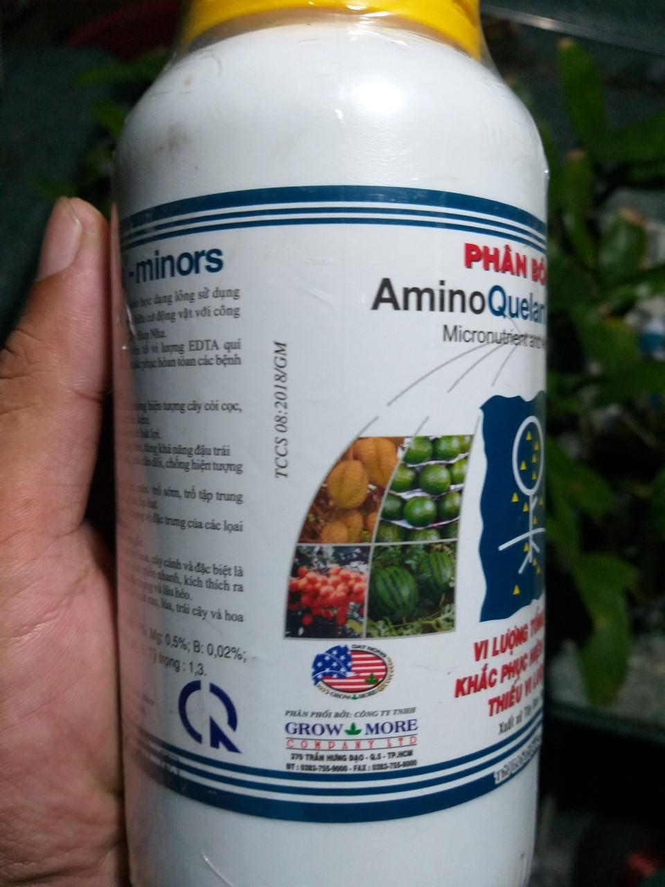 phân bón lá vi lượng amino quelant minos 100ml