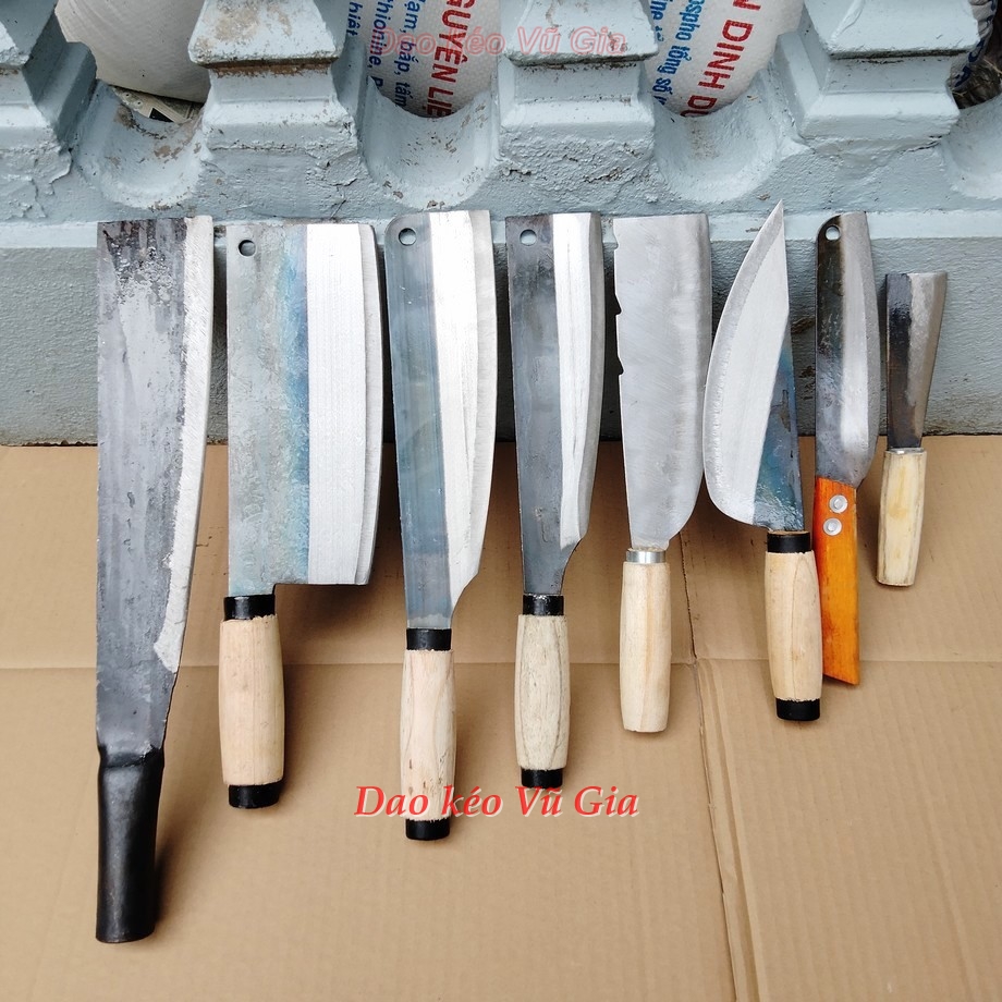 Dao bếp rèn thủ công cao cấp tiến lộc