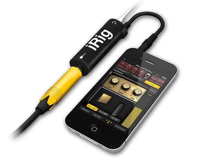 Thiết Bị Thu Âm Live Stream Irig - irig AmpliTube,thiết bị thu âm đàn ghi ta IRIG dùng cho điện thoại