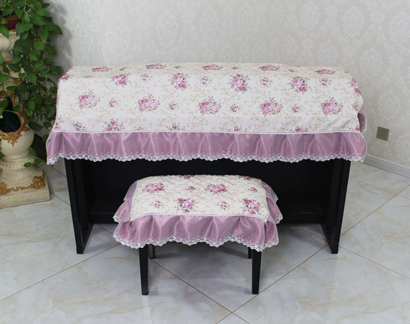Khăn phủ đàn piano sang trọng thanh lịch