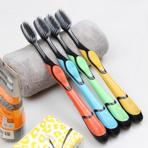 Combo 2 Bàn chải đánh răng than hoạt tính Bosi Hàn Quốc siêu mềm