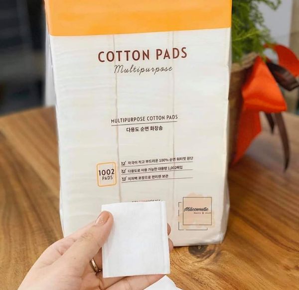 bông tẩy trang cotton pads 1002 miếng