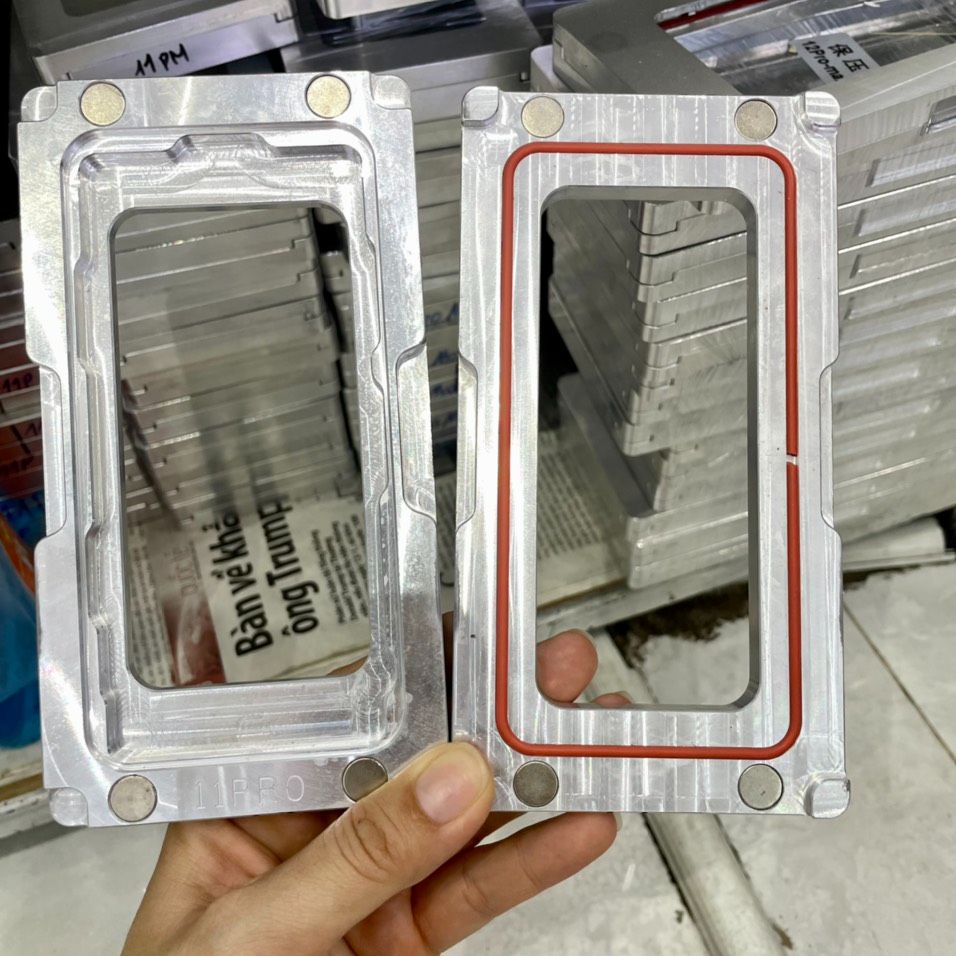 Khuôn ép ron điện thoại X/ X-S/ X-S-M/ 11P/ 11PM  đến 15PM (có nam châm hít)