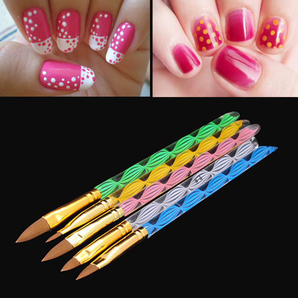 [HCM]Set 5 cọ đắp bột & vẽ hoa
