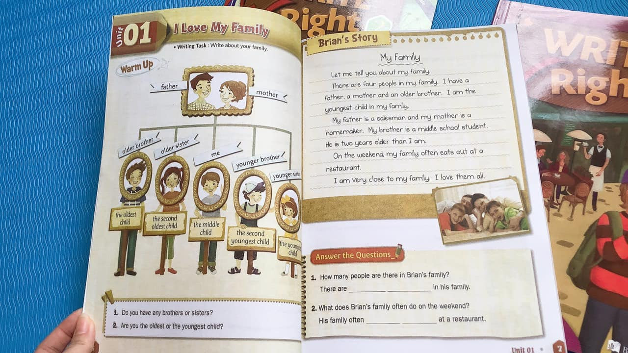 WRITE RIGHT- SÁCH CHUYÊN LUYỆN VIẾT TIẾNG ANH CHO CÁC BÉ