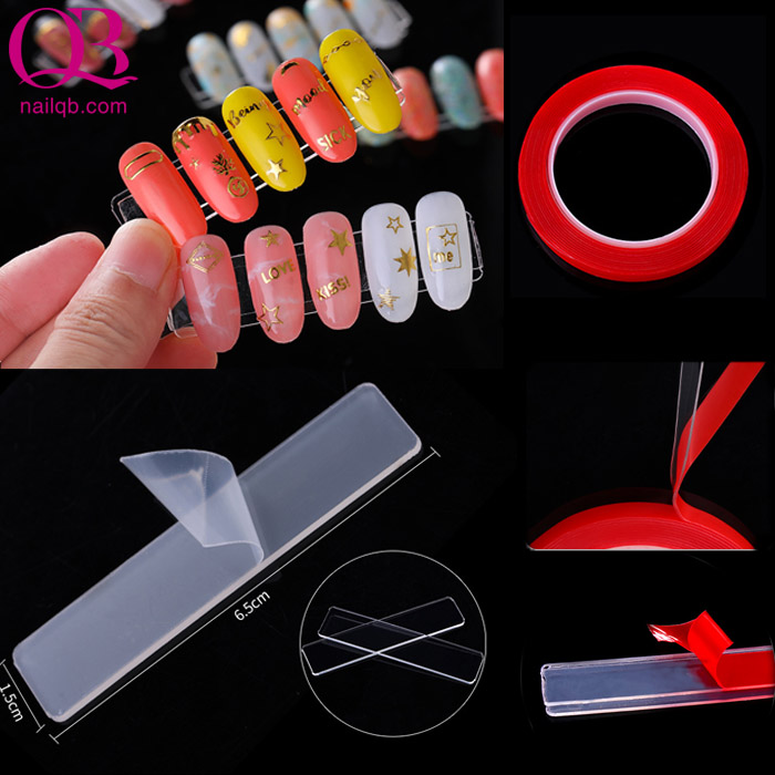 [HCM]Set 50 thanh nhựa gắn móng mẫu trưng bày móng mẫu (kích thước 6.5 x 1.5 cm)