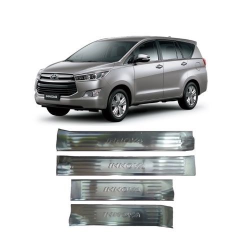 BỘ NẸP BƯỚC CHÂN TRONG NGOÀI INOX DÀNH CHO XE TOYOTA INNOVA 2016-2019