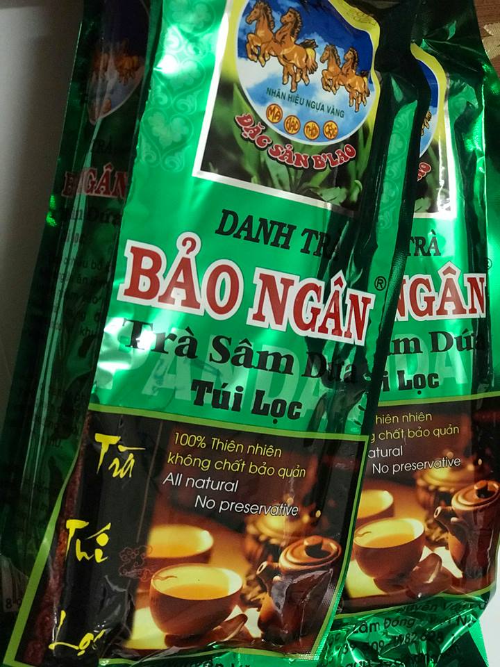 trà sâm dứa túi lọc