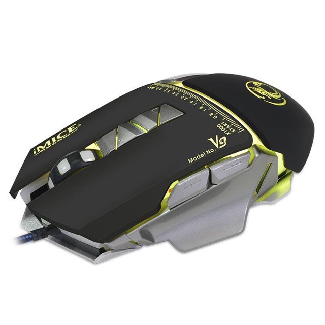 Chuột máy tính iMICE V9 Gaming (Dây dù, Led)