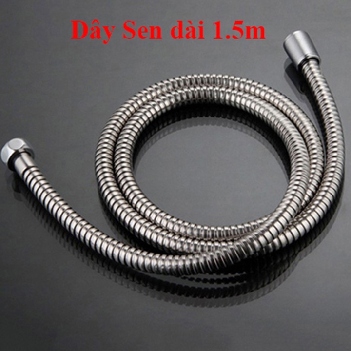 Dây cấp nước vòi hoa sen , vòi xịt vệ sinh INOX 304 kích thước 1m5 siêu bền