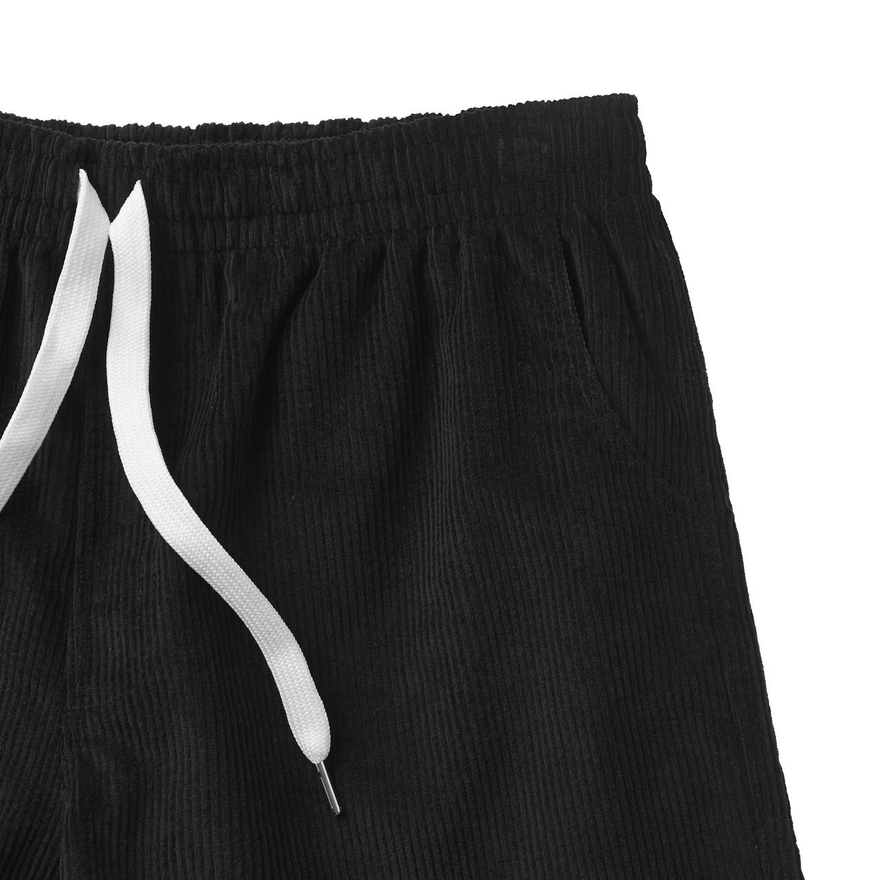 RIPOFFF Corduroy Shorts - Black