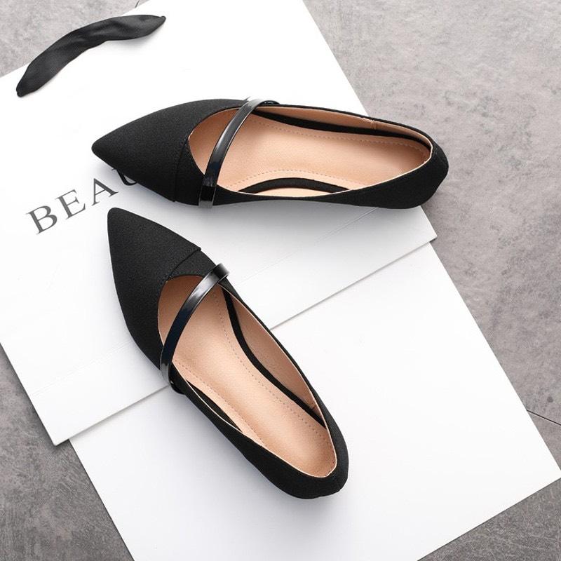 Giày bệt đơn giản tinh tế mã srlcb10
