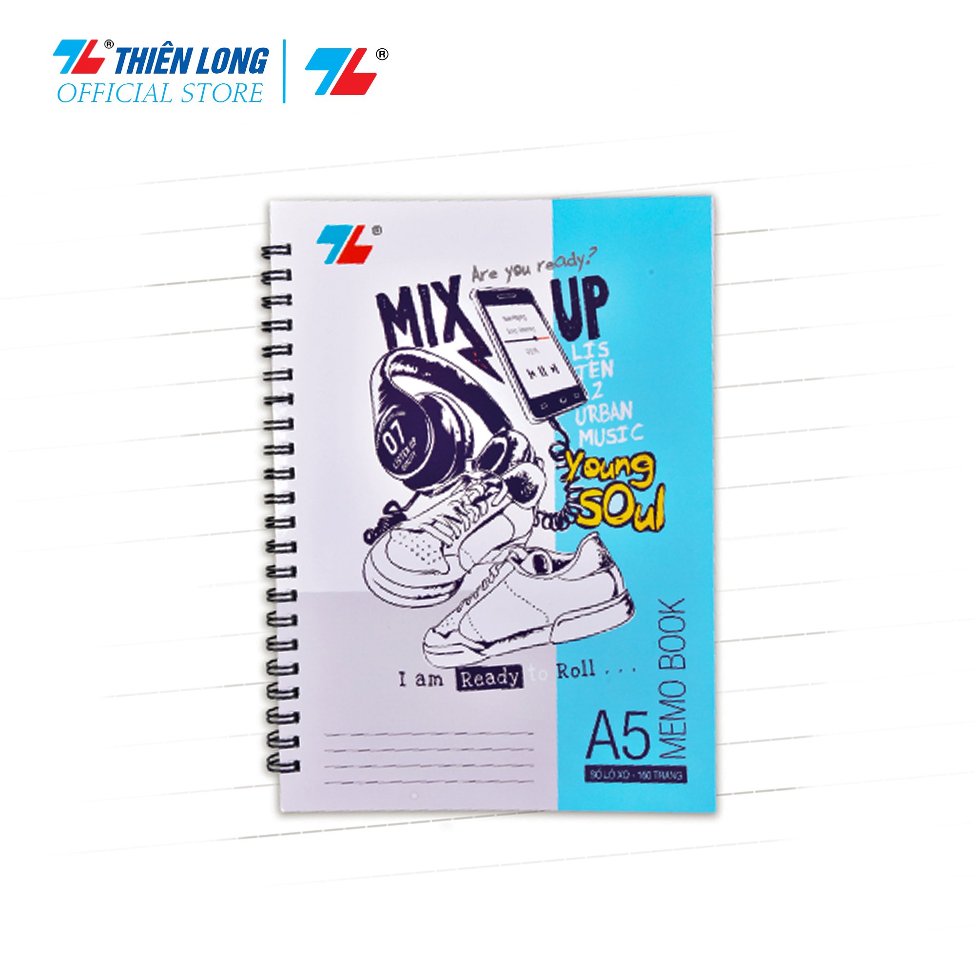 Sổ lò xo dọc A5 160T MB-004