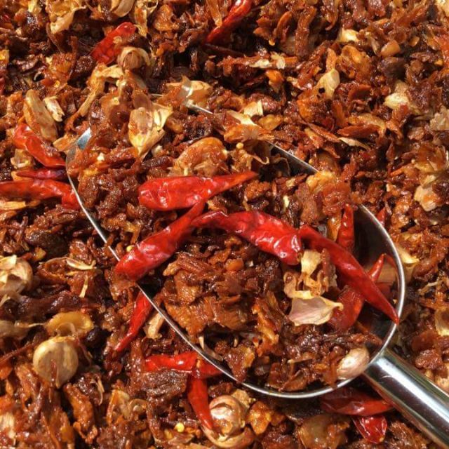 KHÔ BÒ CHÁY TỎI - 1 TÚI 100 GR
