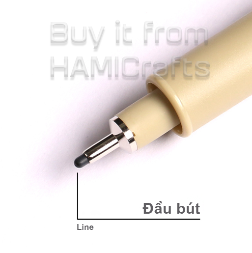 BÚT LINE ĐI NÉT SAKURA PIGMA MICRON ĐỦ SIZE (003 - BRUSH)