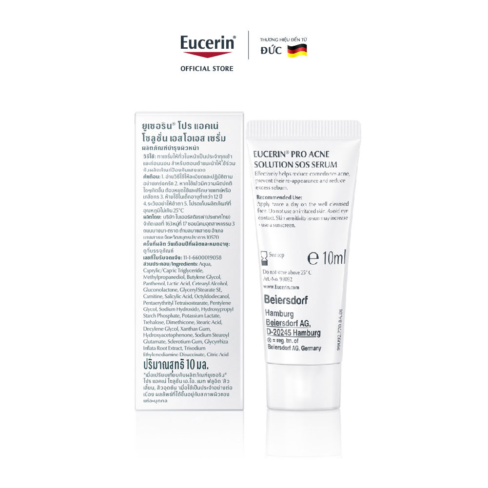 Tinh chất dưỡng cho da mụn Eucerin® DermoPure Clinical SOS Serum 40ml/10ml
