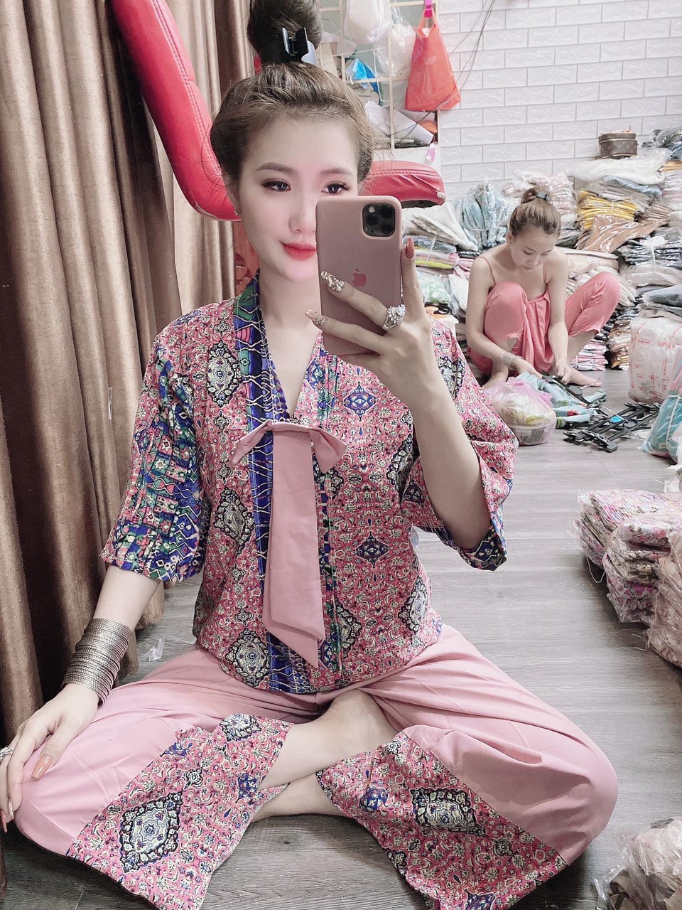 Bộ lam đi chùa -MTB