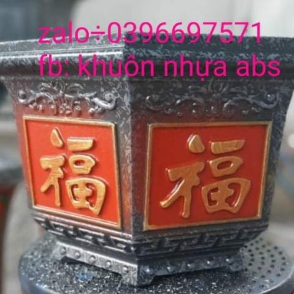 khuôn đúc chậu lục giác 20