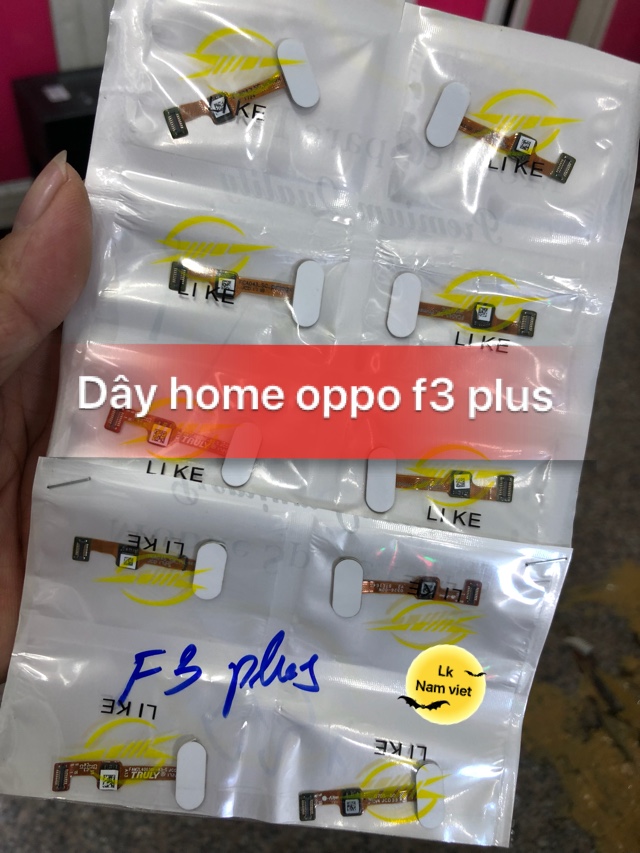 [HCM]HOME VÂN TAY OPPO F3 PLUS ZIN