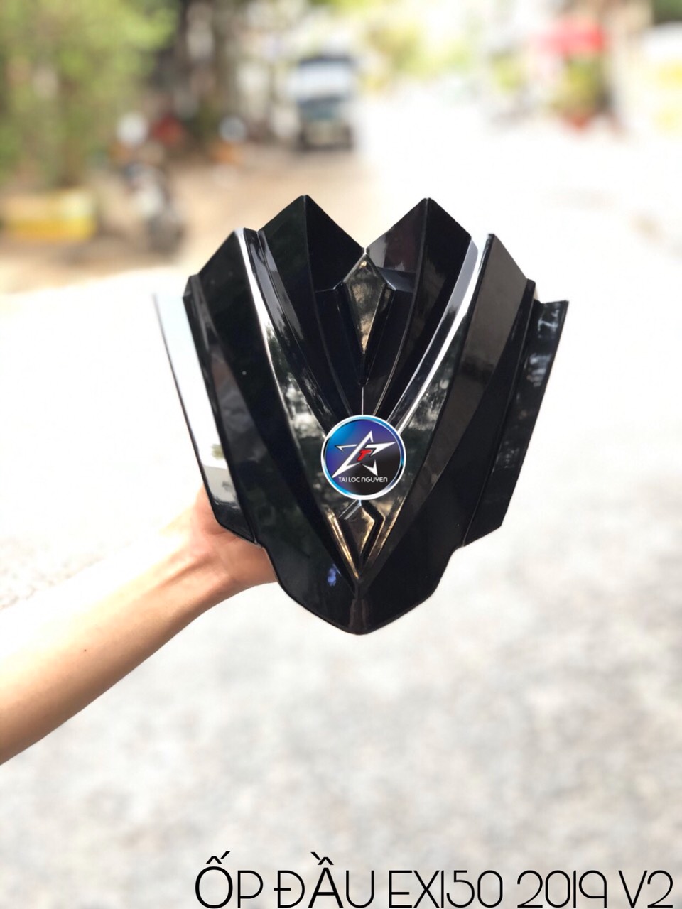 ỐP ĐÂU EX150 2019 V2 ĐEN TRONG