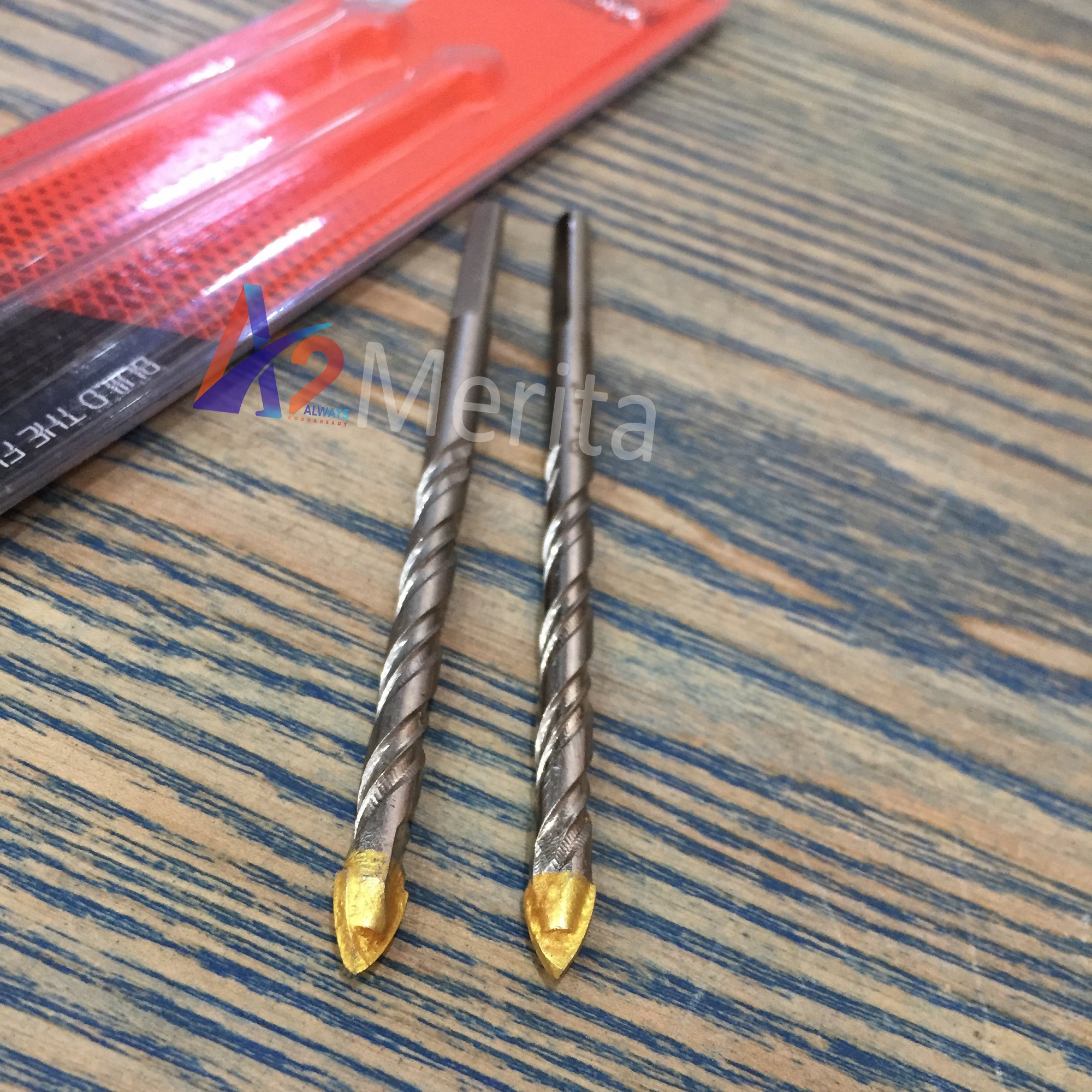 Bộ 2 mũi khoan đa năng 6mm asaki ak-3503
