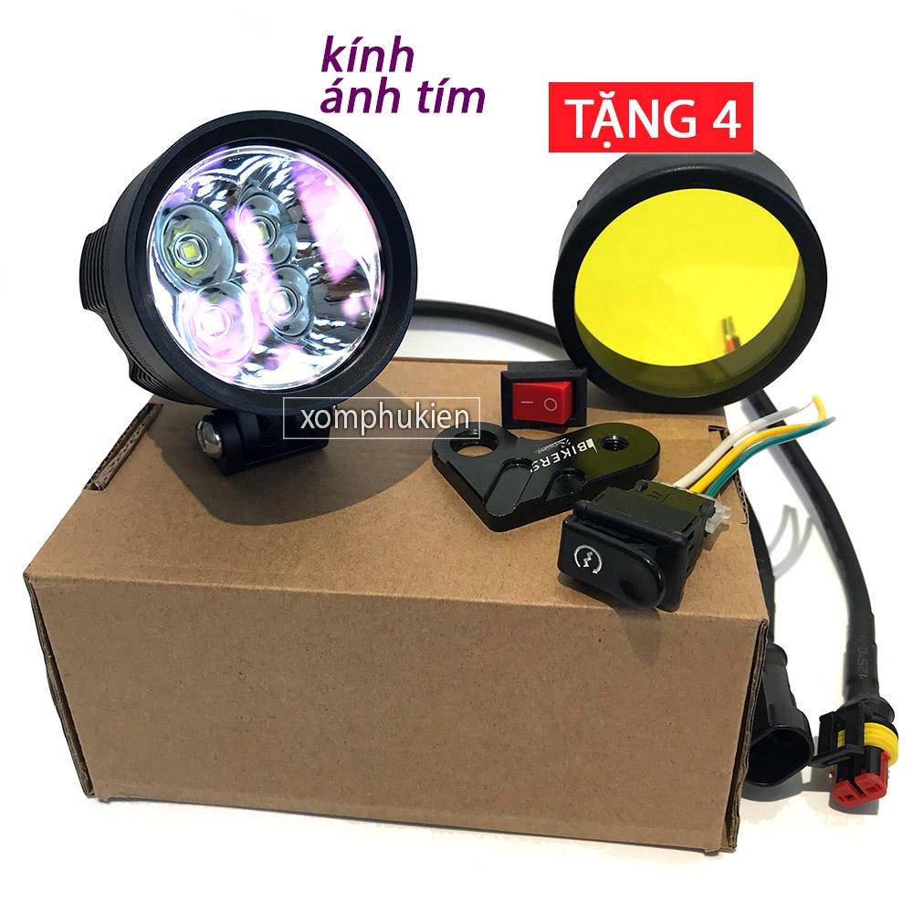 [HCM]Đèn Trợ Sáng L4X Kính Ánh Tím 30W [ Kèm phụ kiện ]