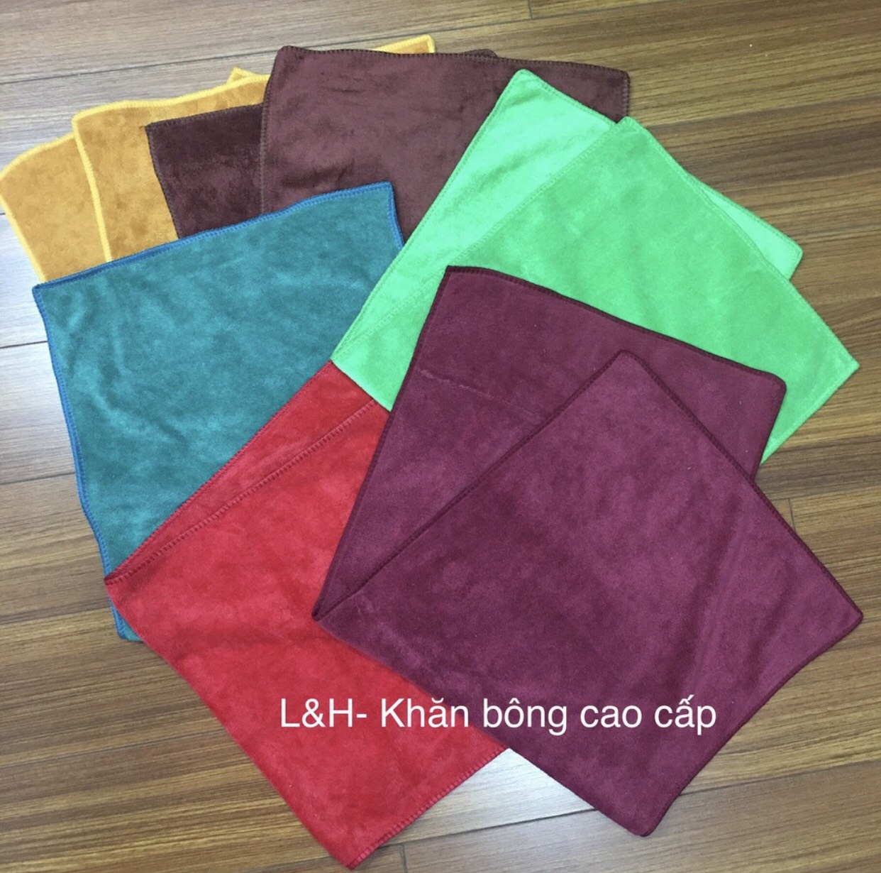 Khăn mặt kích thước 30 * 50 microfiber