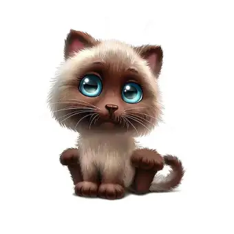 Lucu Mobil Stiker Tubuh Hewan 3d Kartun Tubuh Stiker Kucing Stiker