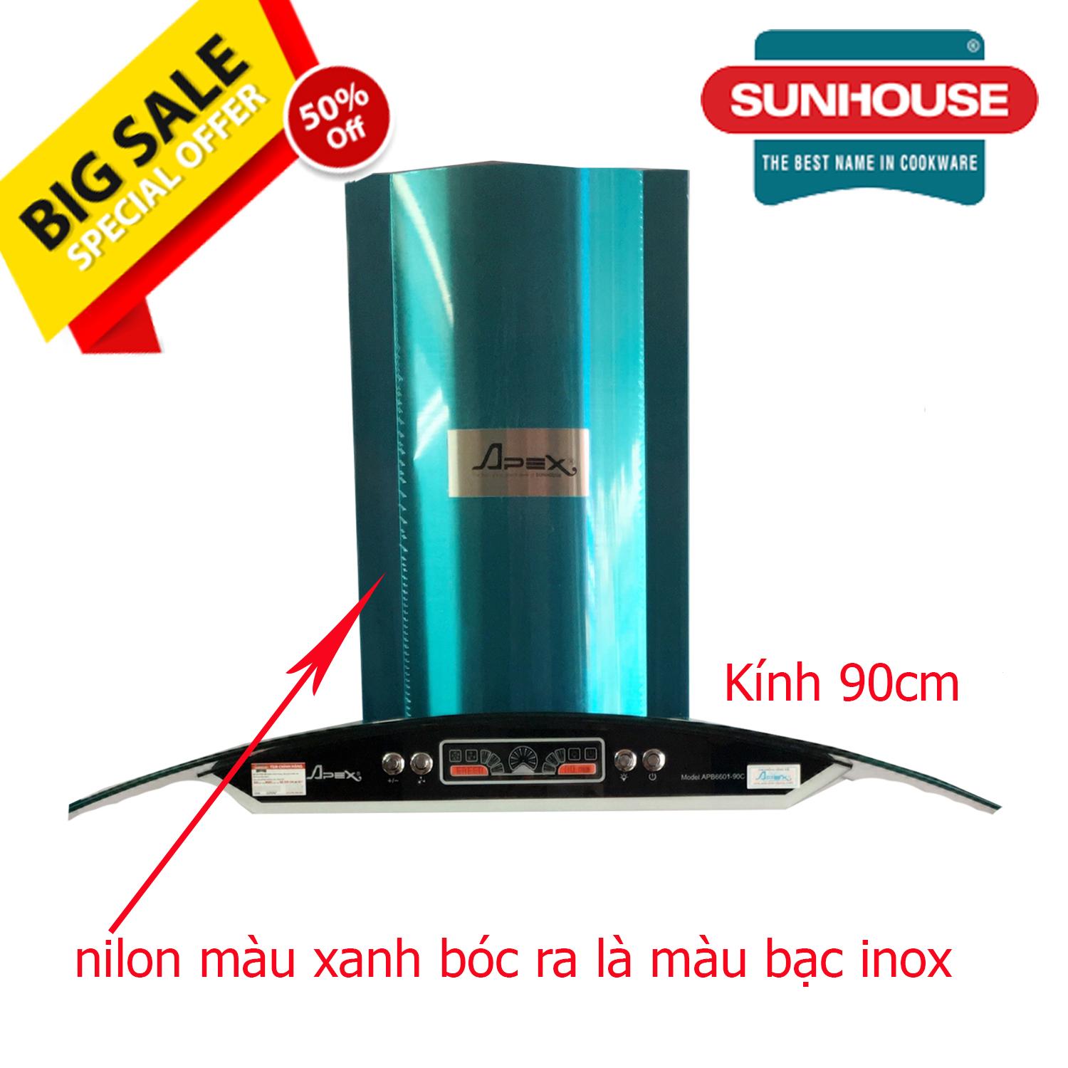 Máy hút mùi sunhouse apex apb 6601-90c