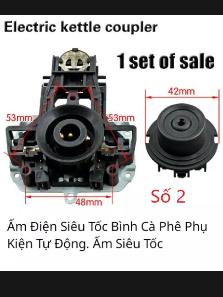BỘ ĐẾ ẤM ĐUN NƯỚC SIÊU TỐC KÈM CÔNG TẮC RELAY
