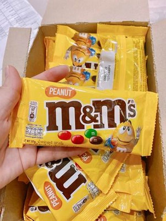 Kẹo Socola M&M ( M M ) Peanut - Hàng Nhập Cực Ngon 1 Gói