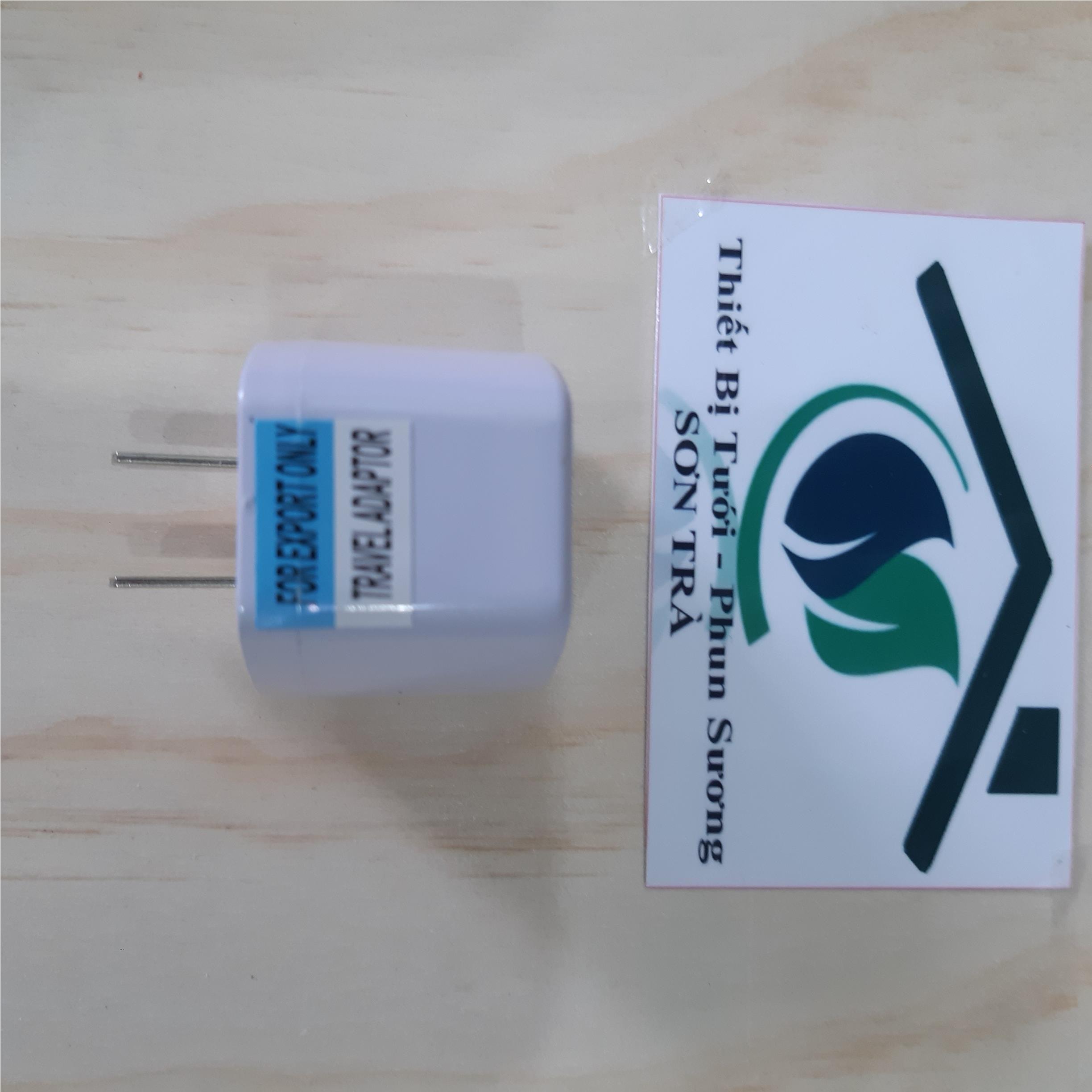 Combo 3 phích cắm điện chuyển đổi 3 chấu sang 2 chấu