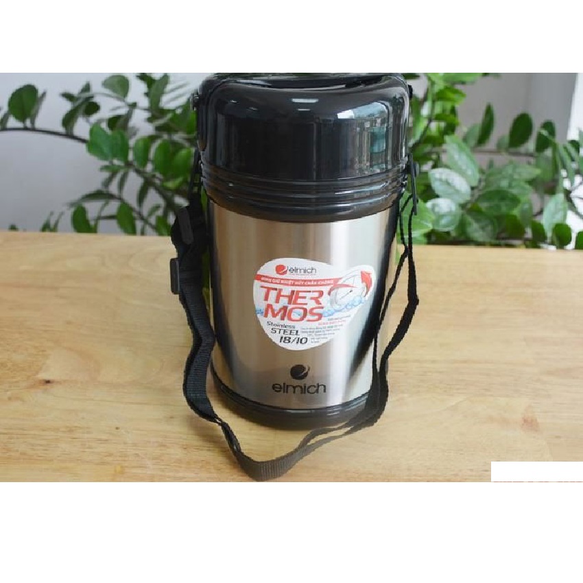 [HCM]Bình đựng thức ăn giữ nhiệt Elmich EL3144 1800ml