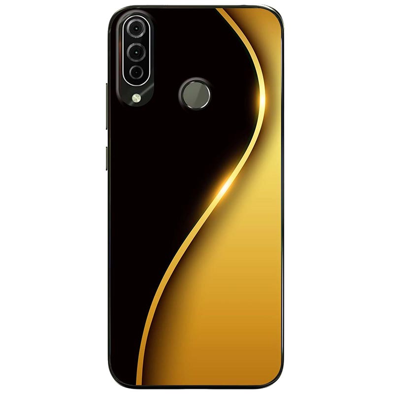 [HCM]Ốp lưng dành cho Vsmart Joy 3 mẫu Đường cong chữ S vàng