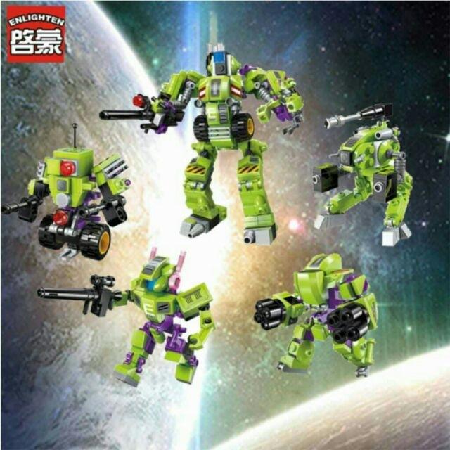 Bộ lắp ráp Lego Enlighten xếp hình robot RÙA.