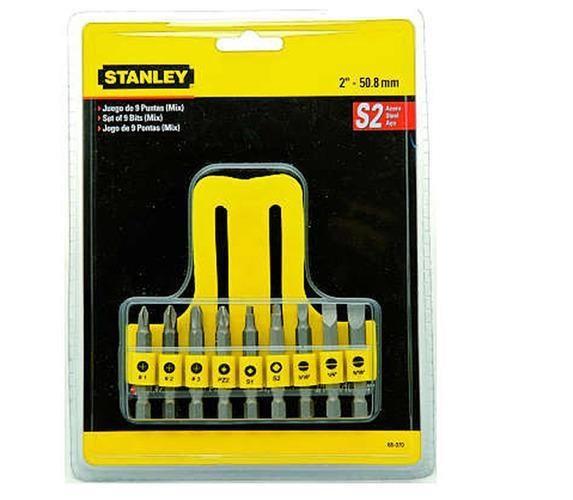 Mũi vặn vít bộ 9pc stanley 68-070-23
